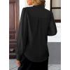 imageAvanova Women Bow Tie Neck Long Sleeve Blouses Tops Dressy Casual Elegant Work ShirtsBlack