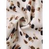 imageAvanova Women Bow Tie Neck Long Sleeve Blouses Tops Dressy Casual Elegant Work ShirtsFloral Beige