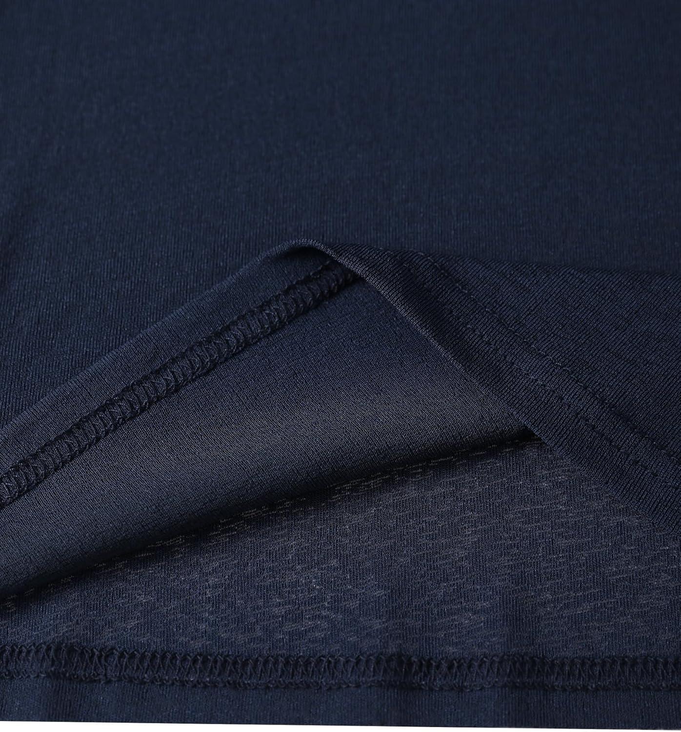 imageAvanova Women Mesh Sheer Long Sleeve Top See Through Sexy Going Out ShirtsDark Blue