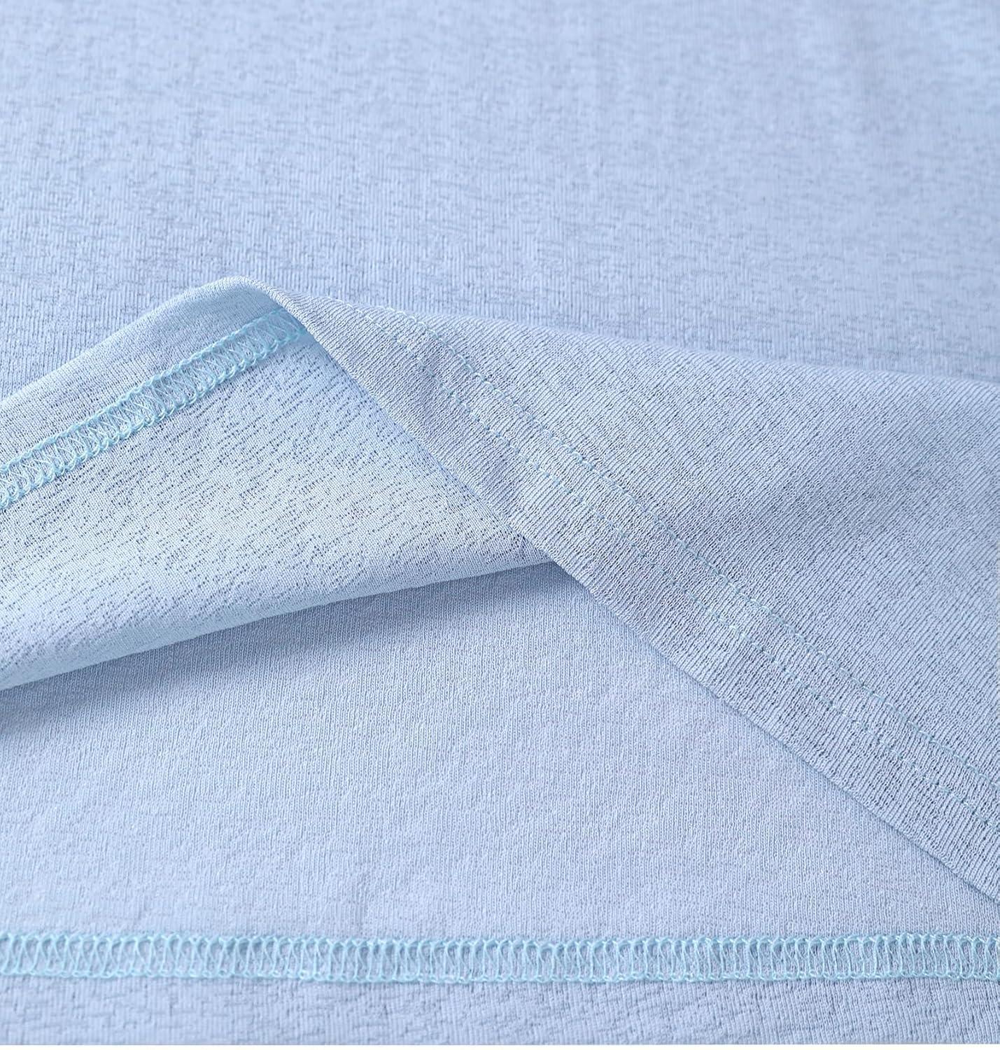 imageAvanova Women Mesh Sheer Long Sleeve Top See Through Sexy Going Out ShirtsLight Blue