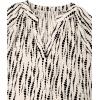 imageAvanova Women Boho Floral Blouses V Neck Top Lantern Long Sleeve ShirtBeige Striped