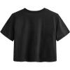 image:imageAvanova Womens Sun Graphic Tee Short Sleeve Crewneck Crop Tops Summer Casual T ShirtBlack Mushroom a