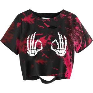 image:imageAvanova Womens Soft TShirtRed Skull