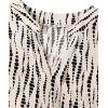 image:imageAvanova Blusas Elegantes para Mujer V Neck Long Sleeve Shirts Fancy Dressy Tops Blouses for WomenApricot Striped