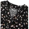 image:imageAvanova Blusas Elegantes para Mujer V Neck Long Sleeve Shirts Fancy Dressy Tops Blouses for WomenBlack Dots
