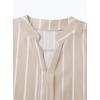 image:imageAvanova Blusas Elegantes para Mujer V Neck Long Sleeve Shirts Fancy Dressy Tops Blouses for WomenKhaki White