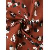 image:imageAvanova Blusas Elegantes para Mujer V Neck Long Sleeve Shirts Fancy Dressy Tops Blouses for WomenRed Floral