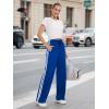 image:imageTapata Womens 28303234 Inseam Track Pants Loose Straight Leg Jogging Sweatpants WarmUp Sports Athletic RunningBlue
