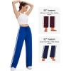 image:imageTapata Womens 28303234 Inseam Track Pants Loose Straight Leg Jogging Sweatpants WarmUp Sports Athletic RunningBlue