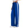 image:imageTapata Womens 28303234 Inseam Track Pants Loose Straight Leg Jogging Sweatpants WarmUp Sports Athletic RunningBlue