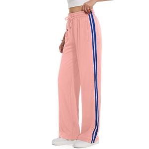image:imageTapata Womens 28303234 Inseam Track Pants Loose Straight Leg Jogging Sweatpants WarmUp Sports Athletic RunningPink