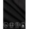 image:imageTapata Women Dress Pants 28303234 High Waist Stretchy Bootcut Pants Tall Petite Regular for Office Business CasualBlack Pinstripe