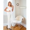 image:imageTapata Women Dress Pants 28303234 High Waist Stretchy Bootcut Pants Tall Petite Regular for Office Business CasualWhite