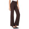 image:imageTapata Women Dress Pants 28303234 High Waist Stretchy Bootcut Pants Tall Petite Regular for Office Business CasualBrown
