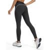 image:imageTapata Womens Workout Leggings High Waist Tummy Control Side Striped Athletic Running Yoga PantsDark Grey