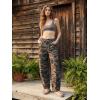 image:imageTapata Womens Camo Barrel Jeans Mid Rise Wide Leg Camoflage Ankle Denim Pants Y2K Baggy Boyfriend Jeans with PocketsBrown Camo