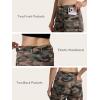 image:imageTapata Womens Camo Barrel Jeans Mid Rise Wide Leg Camoflage Ankle Denim Pants Y2K Baggy Boyfriend Jeans with PocketsBrown Camo