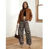 image:imageTapata Womens Camo Barrel Jeans Mid Rise Wide Leg Camoflage Ankle Denim Pants Y2K Baggy Boyfriend Jeans with PocketsBrown Camo