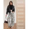 image:imageTapata Womens Camo Barrel Jeans Mid Rise Wide Leg Camoflage Ankle Denim Pants Y2K Baggy Boyfriend Jeans with PocketsForest Camo