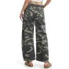 image:imageTapata Womens Camo Barrel Jeans Mid Rise Wide Leg Camoflage Ankle Denim Pants Y2K Baggy Boyfriend Jeans with PocketsGreen Camo