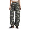 image:imageTapata Womens Camo Barrel Jeans Mid Rise Wide Leg Camoflage Ankle Denim Pants Y2K Baggy Boyfriend Jeans with PocketsGreen Camo