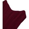 image:imageAvanova Mesh Overbust Corset Tops for Women Strapless Bustier Corsets Sexy Going Out Crop TopBurgundy