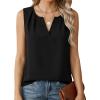 image:imageAvanova Sleeveless Blouses for Women V Neck Tank Top Work Business Casual ShirtBlack