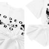 image:imageAvanova Women Sexy Tie Front Crop Tops Short Sleeve TShirts V Neck Tee Festival ClubwearWhite