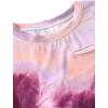 image:imageAvanova Tie Dye Shirt Women Ripped Short Sleeve Crop Tops Distressed Cropped T Shirts for Concert Halloween Goth RockPink