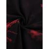 image:imageAvanova Women Graphic Tees Shirt Print V Neck Cap Sleeve Casual T Summer TopsBlack Tie Dye