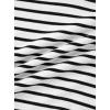 image:imageAvanova Women Polo Collared V Neck Tee Shirts Ringer Short Sleeve Crop TopsBlack White