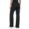 image:imageTapata Wide Leg Scrub Pants for Women  28303234 Inseam High Rise Straight Leg Yoga Scrub Uniform Pants with 7 PocketsBlack