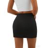 image:imageAvanova Women Bodycon Mini Skirts Skorts Stretchy Sexy Skirt with Shorts Underneath Night OutBlack
