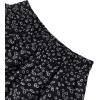 image:imageAvanova Women Boho Floral Slit Maxi Skirt Split Thigh High Waisted Long SkirtsFloral Black