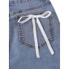 image:imageAvanova Women Bow Back Bodycon Denim Jean Mini Skirt Cute Country Concert Short SkirtsBlue