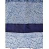 image:imageAvanova Women Floral Bohemian Mesh Midi Skirt High Waist Lettuce Trim Long Straight Skirt Blue Floral C XSmall