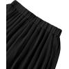 image:imageAvanova Women Pleated Mini Skirt Skorts Chiffon High Waisted A line Short SkirtsBlack
