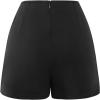 image:imageAvanova Women Slit Mini Skorts Skirt with Pockets High Waisted Short Skirts Business Work OfficeBlack