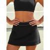 image:imageAvanova Tennis Skirts for Women with Shorts Underneath A Line Side Pockets Golf Athletic SkortsBlack