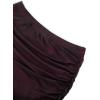 image:imageAvanova Women Black Mini Skirt Sexy High Waisted Going Out Club Mesh Short OutfitsPurple Red