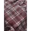 image:imageAvanova Women Plaid High Waisted Midi Skirts Mesh Flowy Summer Long Skirts Plaid Brwon XLarge