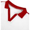 image:imageAvanova Women Polo V Neck Crop Tops Ringer Tee Short Sleeve Cropped T ShirtsWhite Red