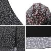 image:imageAvanova Womens Boho Floral Print Mesh Slit Split Long Skirts High Waisted Sexy Summer Maxi Skirts Black Large