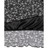 image:imageAvanova Womens Ditsy Floral High Waisted Skirts Lettuce Trim Summer Fall Boho Midi SkirtFloral Black a