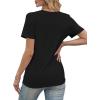 image:imageAvanova Womens Graphic Letter Print Short Sleeve TShirts Crewneck Casual Summer Cute Tees TopsBlack Red