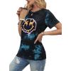 image:imageAvanova Womens Graphic Letter Print Short Sleeve TShirts Crewneck Casual Summer Cute Tees TopsBlue