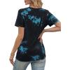 image:imageAvanova Womens Graphic Letter Print Short Sleeve TShirts Crewneck Casual Summer Cute Tees TopsBlue