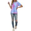 image:imageAvanova Womens Graphic Letter Print Short Sleeve TShirts Crewneck Casual Summer Cute Tees TopsPink