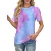image:imageAvanova Womens Graphic Letter Print Short Sleeve TShirts Crewneck Casual Summer Cute Tees TopsPink