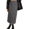 image:imageAvanova Women Boho Mesh Floral High Waisted Midi Skirts Flowy Summer Long Skirts Ditsy Black XXLarge